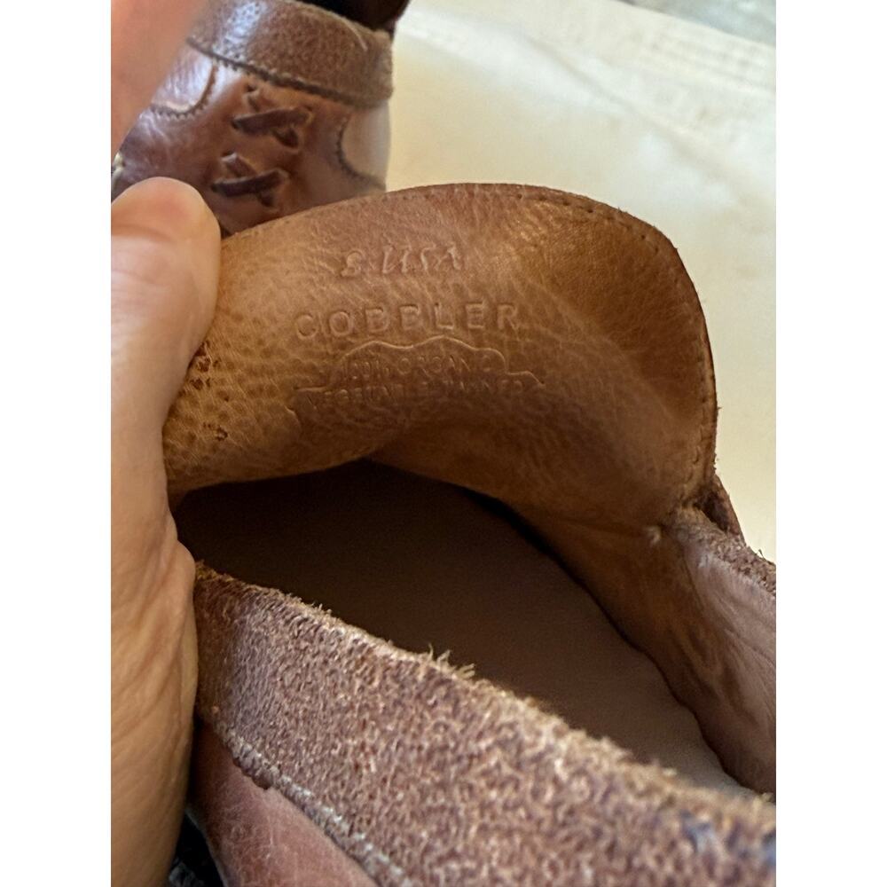 BedStU Reina Leather Chunky Penny Loafer Brown Size 8 - Picture 8 of 8